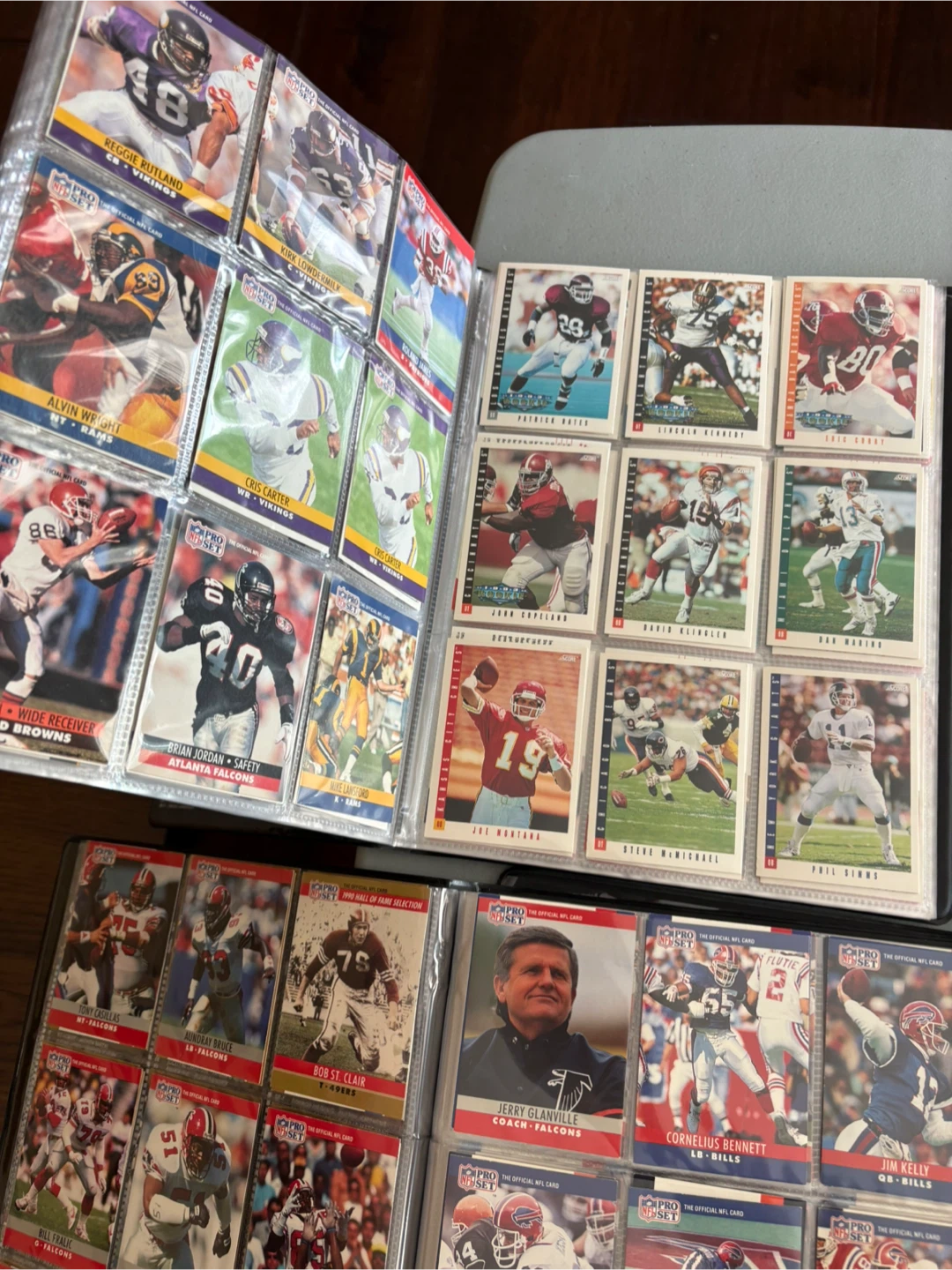 Collection of Pro Set NFL Football Cards - photo 5