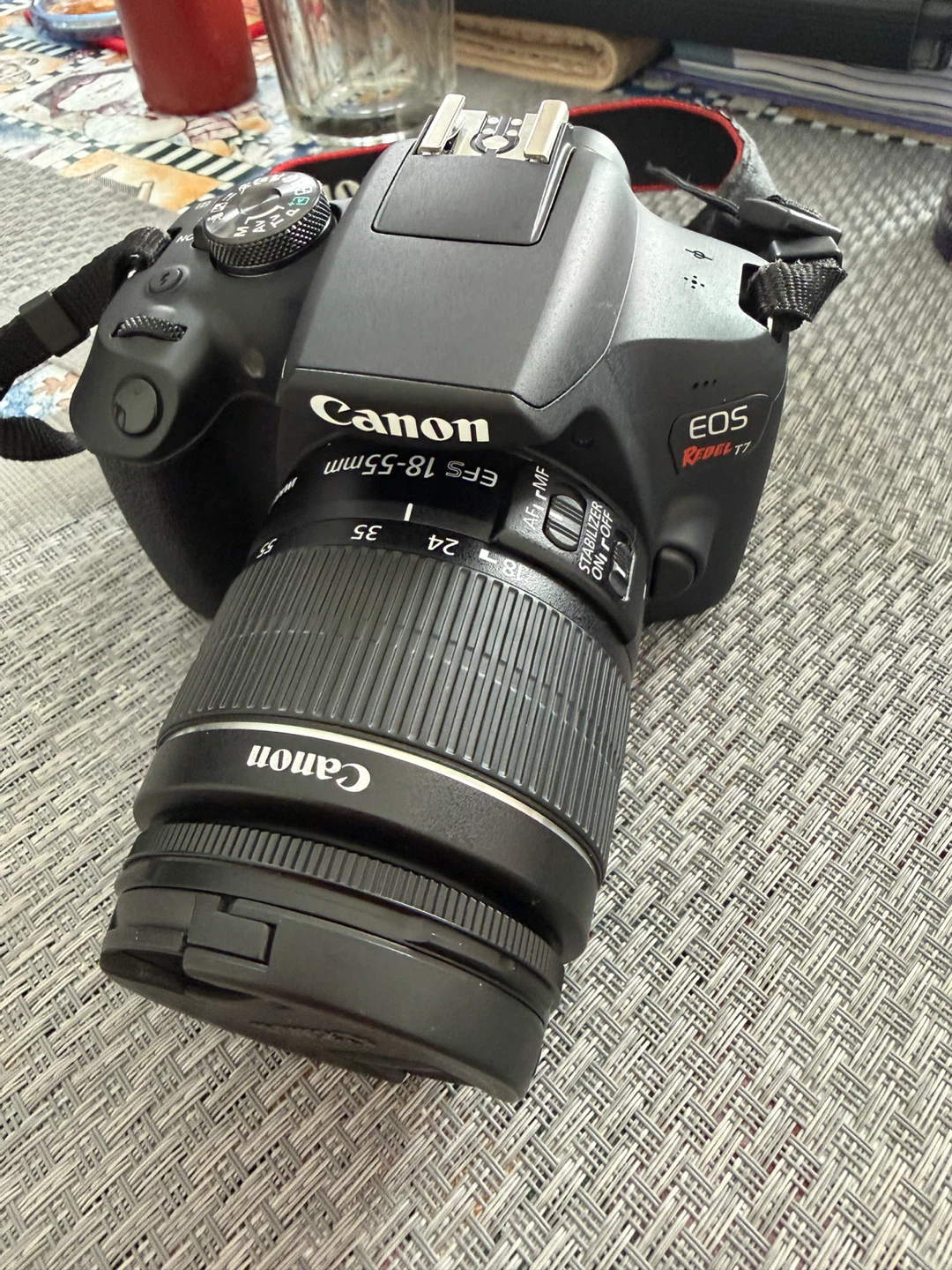 Canon EOS Rebel T7 DSLR Camera with EF-S 18-55mm Lens