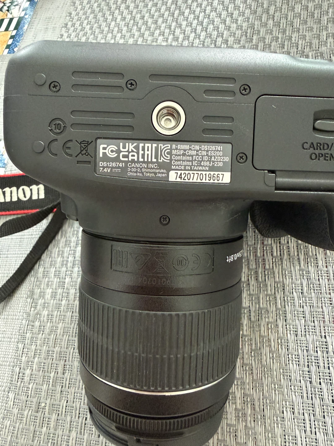 Canon EOS Rebel T7 DSLR Camera with EF-S 18-55mm Lens - photo 2