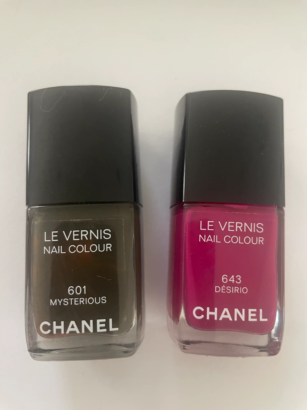 Chanel Le Vernis Nail Colour Lot - Mysterious & Desirio