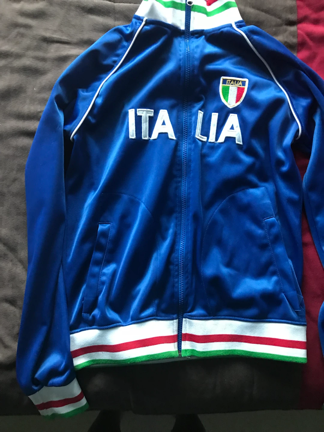 Boys- Blue Italia Track Jacket
