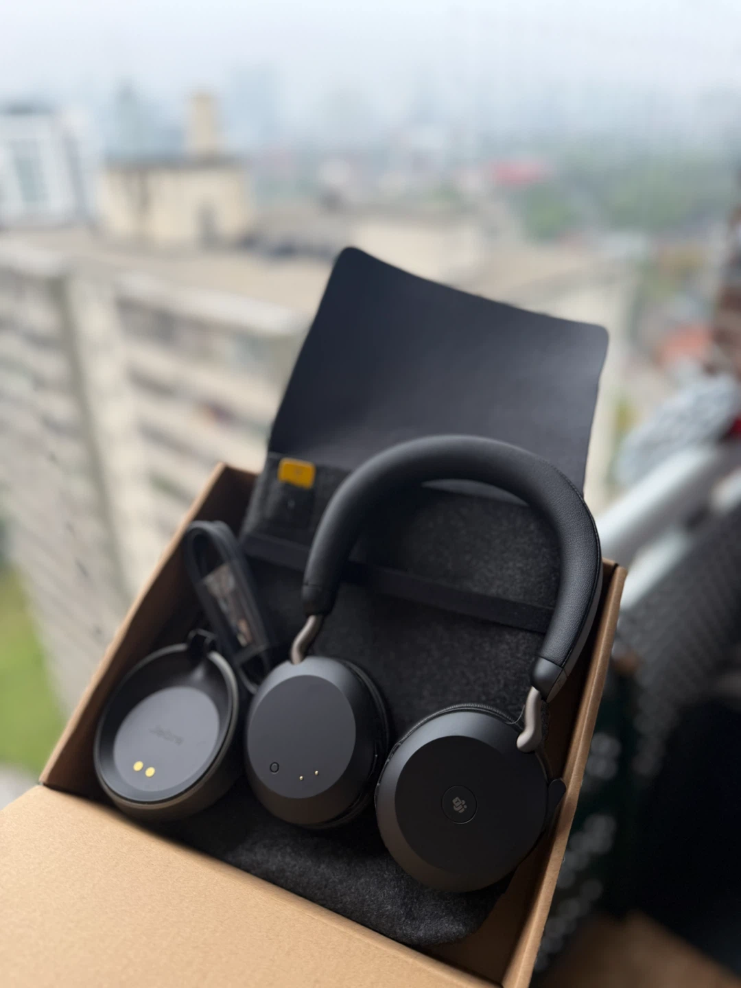 Jabra Evolve2 75 Link390a MS Stereo Black Headphones