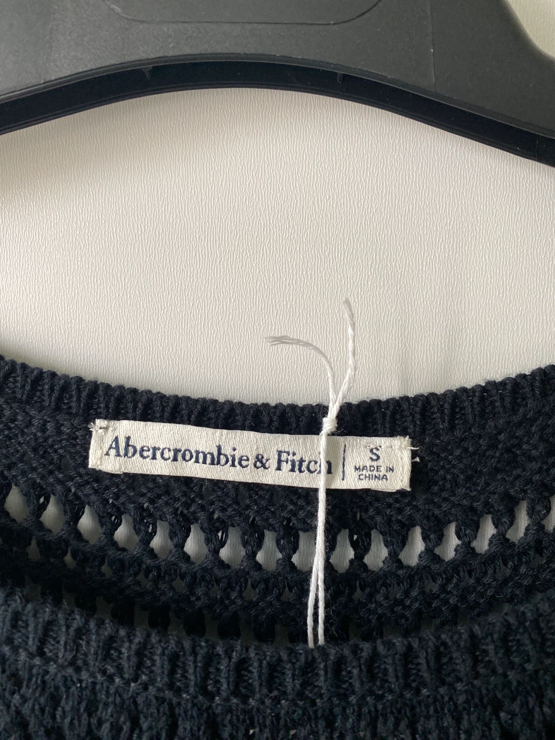 Abercrombie & Fitch Black Crochet Cover Up - photo 2
