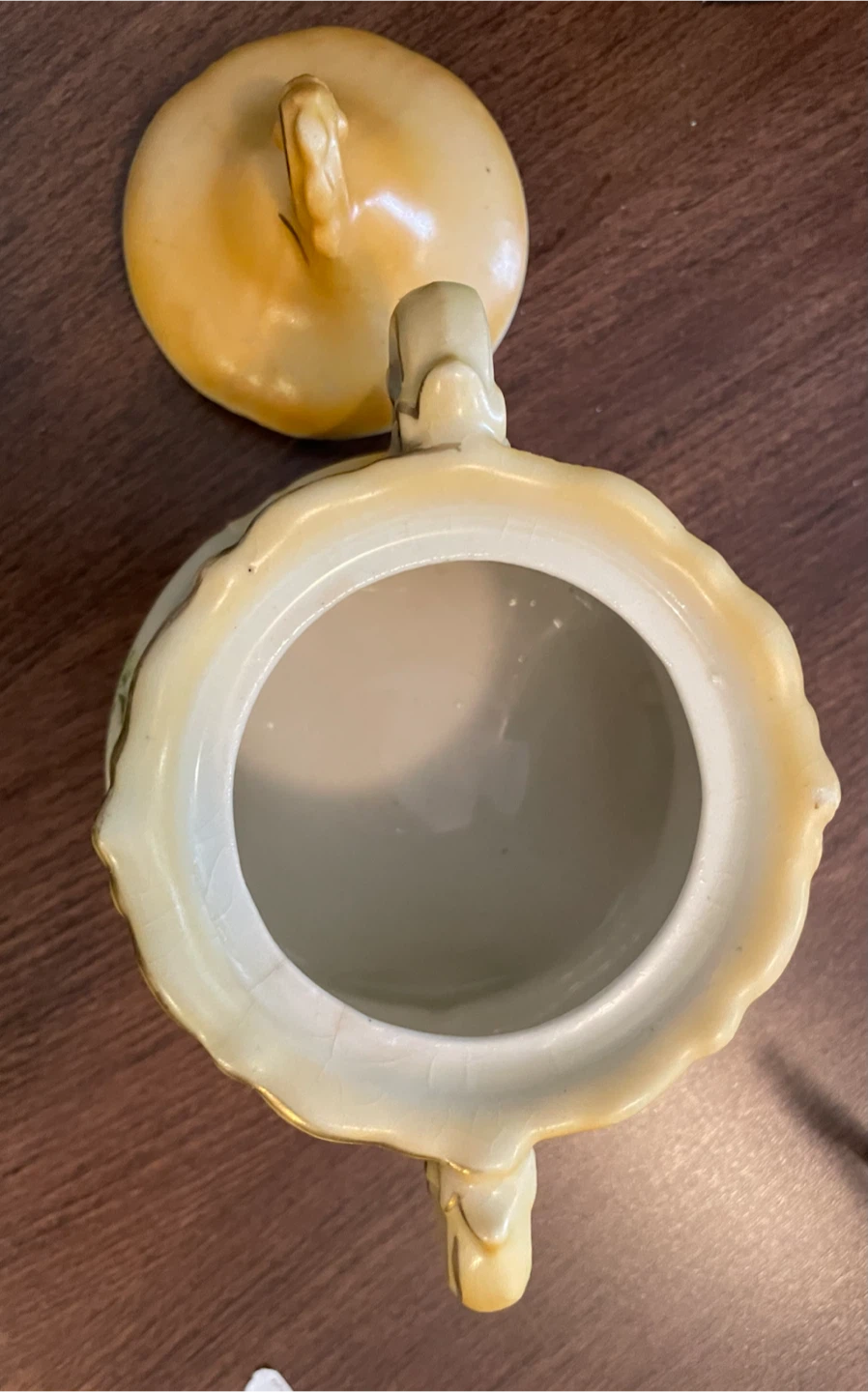 Vintage Sugar Bowl with Lid - photo 2