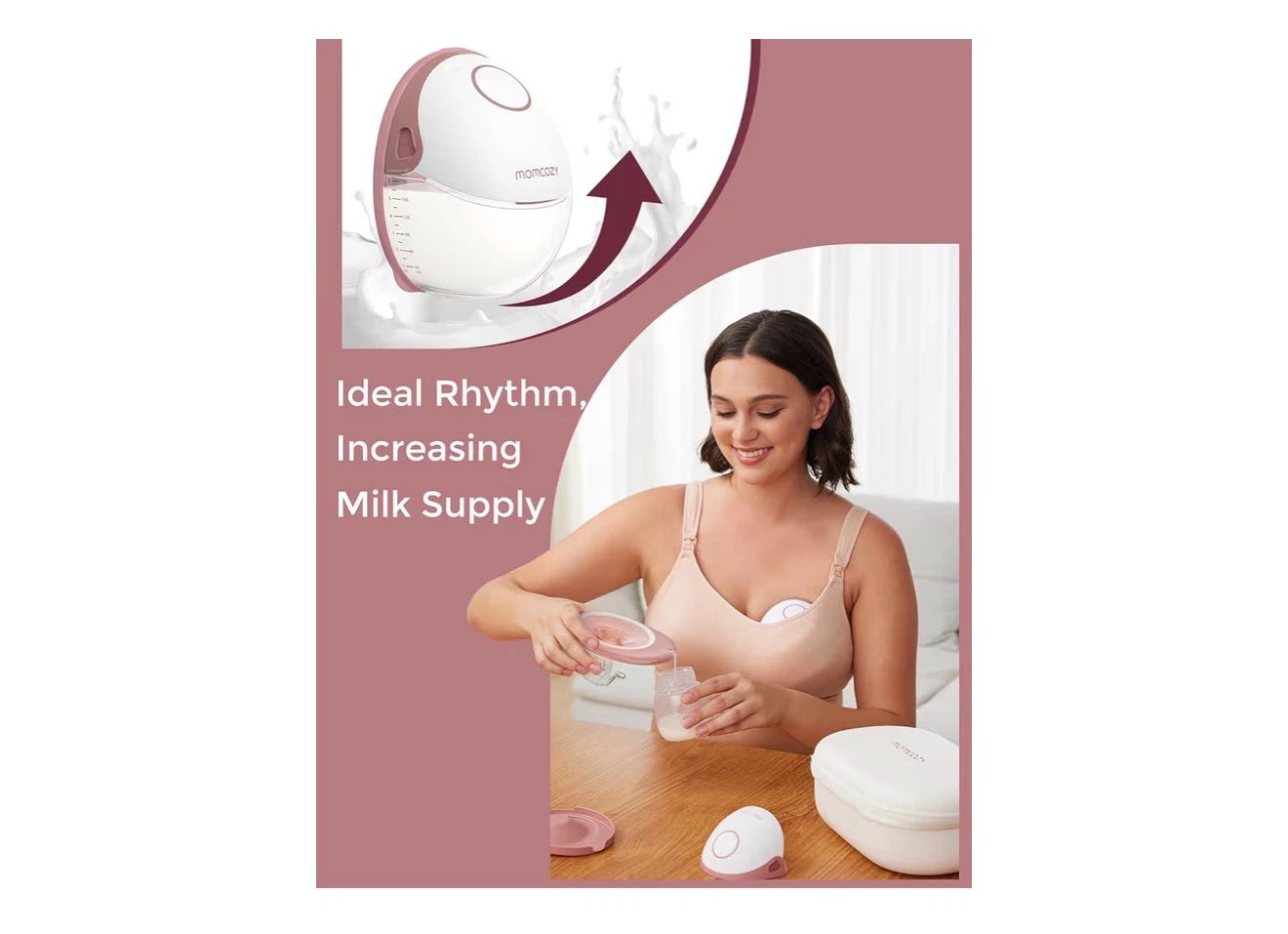 Momcozy Wearable Breast Pump - photo 2