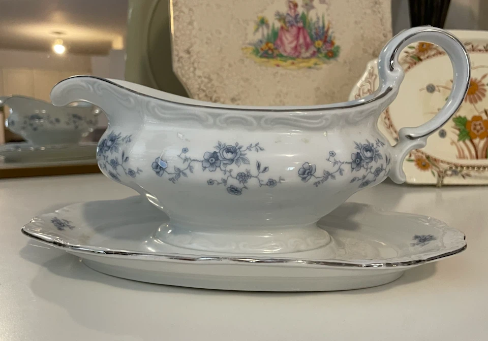 Johann Haviland Bavaria Gravy Boat with Saucer