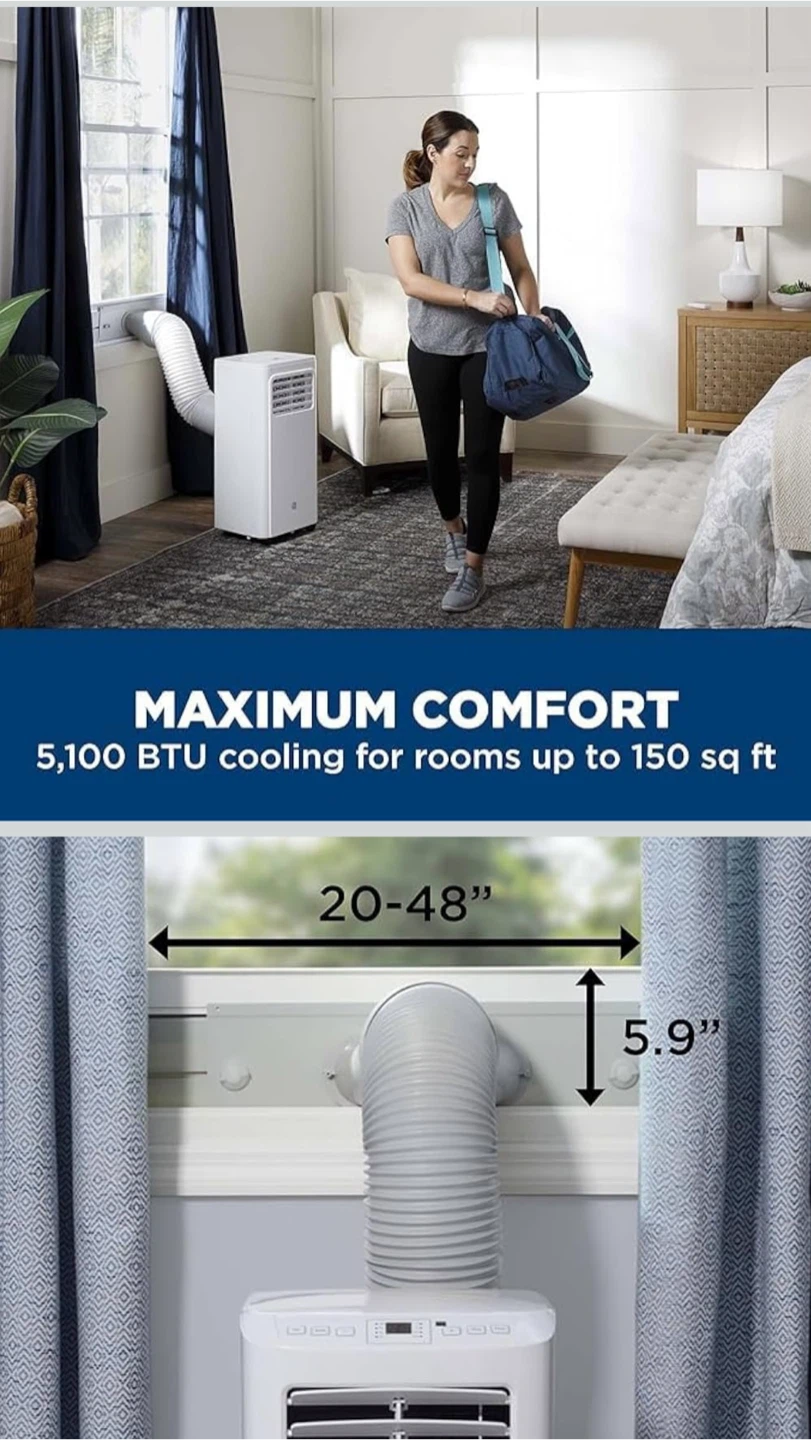GE 5,100 BTU Portable Air Conditioner - photo 2