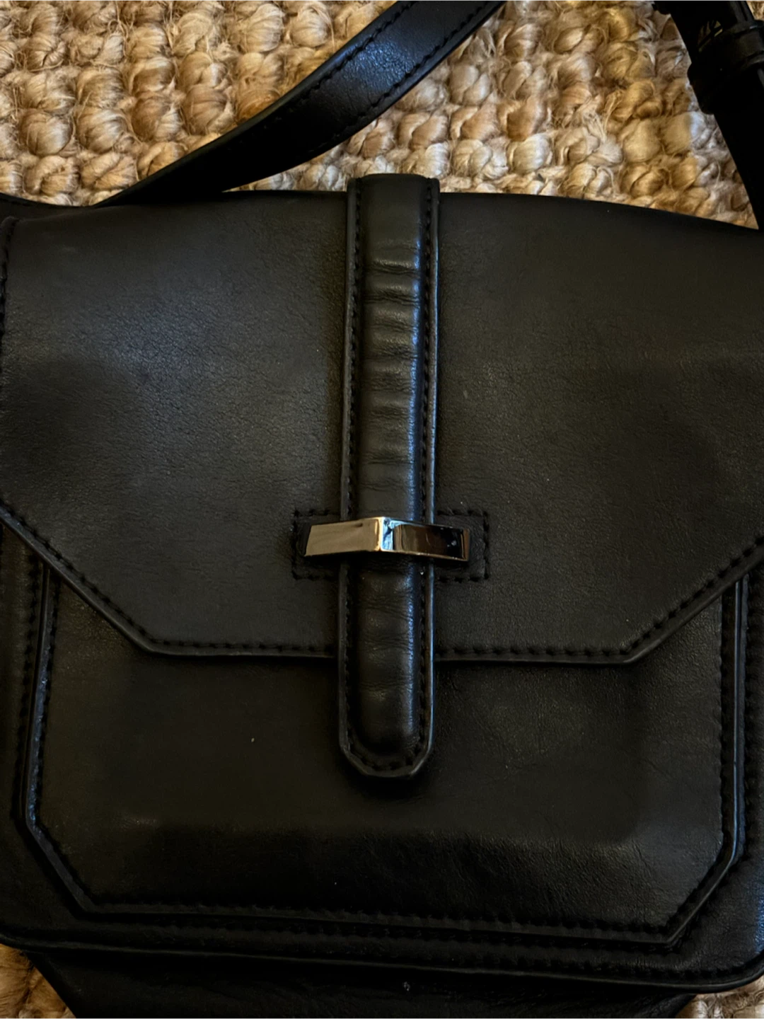 Black Leather Mackage Crossbody Bag - photo 5