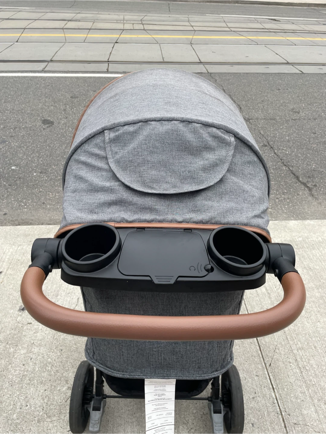 Grey Stroller with Tray - photo 3