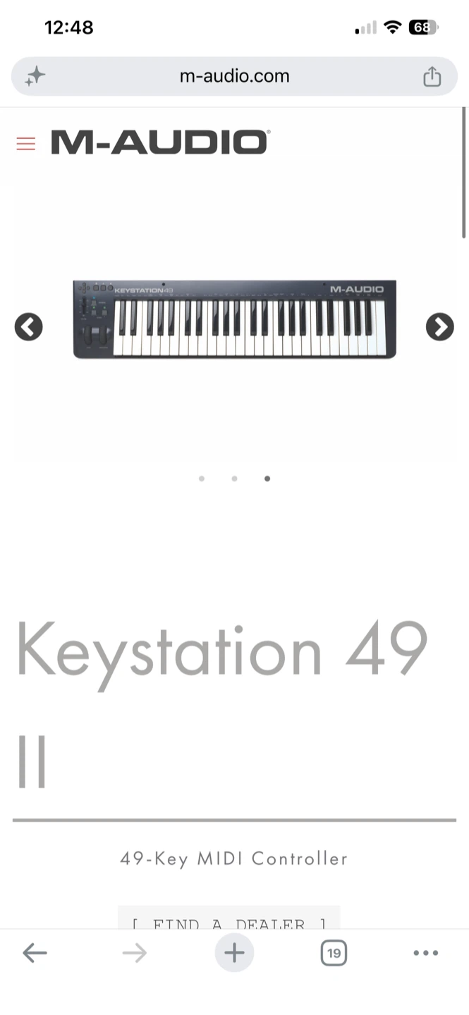 M-Audio Keystation 49 MIDI Keyboard 🎹 - photo 4