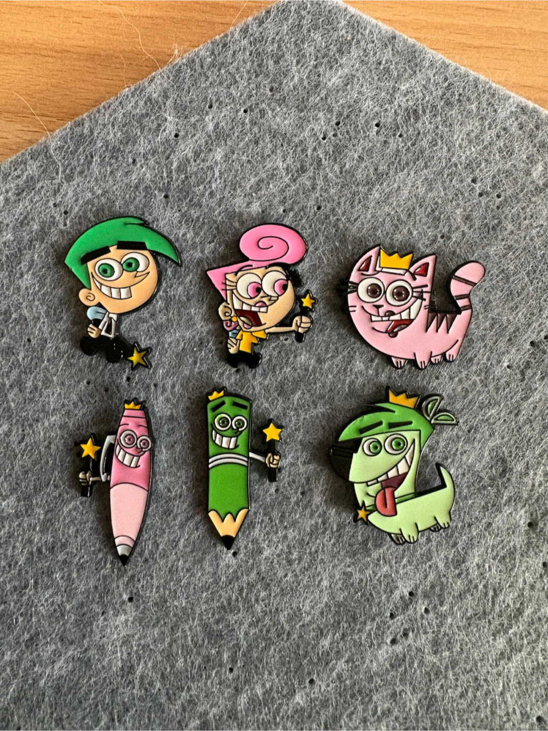 The Fairly OddParents Enamel Pins $5 each firm