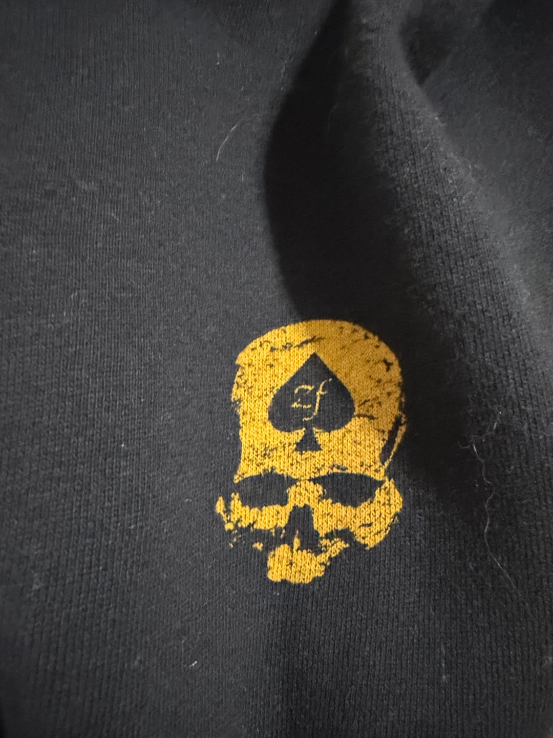 Black “OBLIGE” Graphic Pullover Hoodie LARGE - photo 4