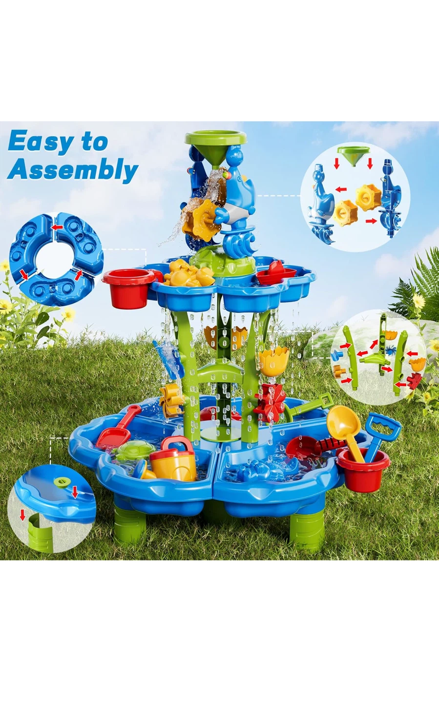 Kids Water Table with Accessories - photo 2