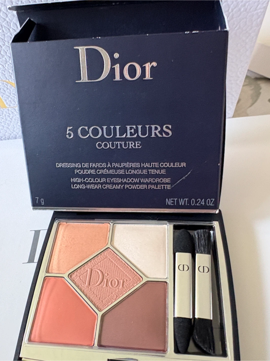 Dior 5 Couleurs Couture Eyeshadow Palette Coral Paisley