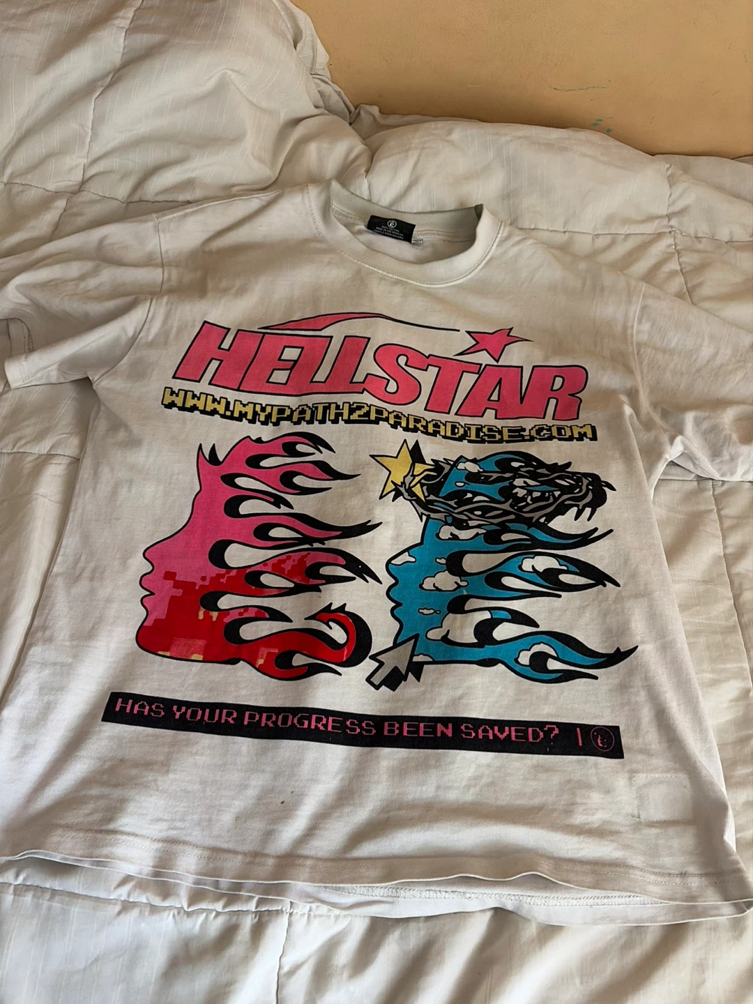 Hellstar "Has Your Progress Been Saved?" T-Shirt