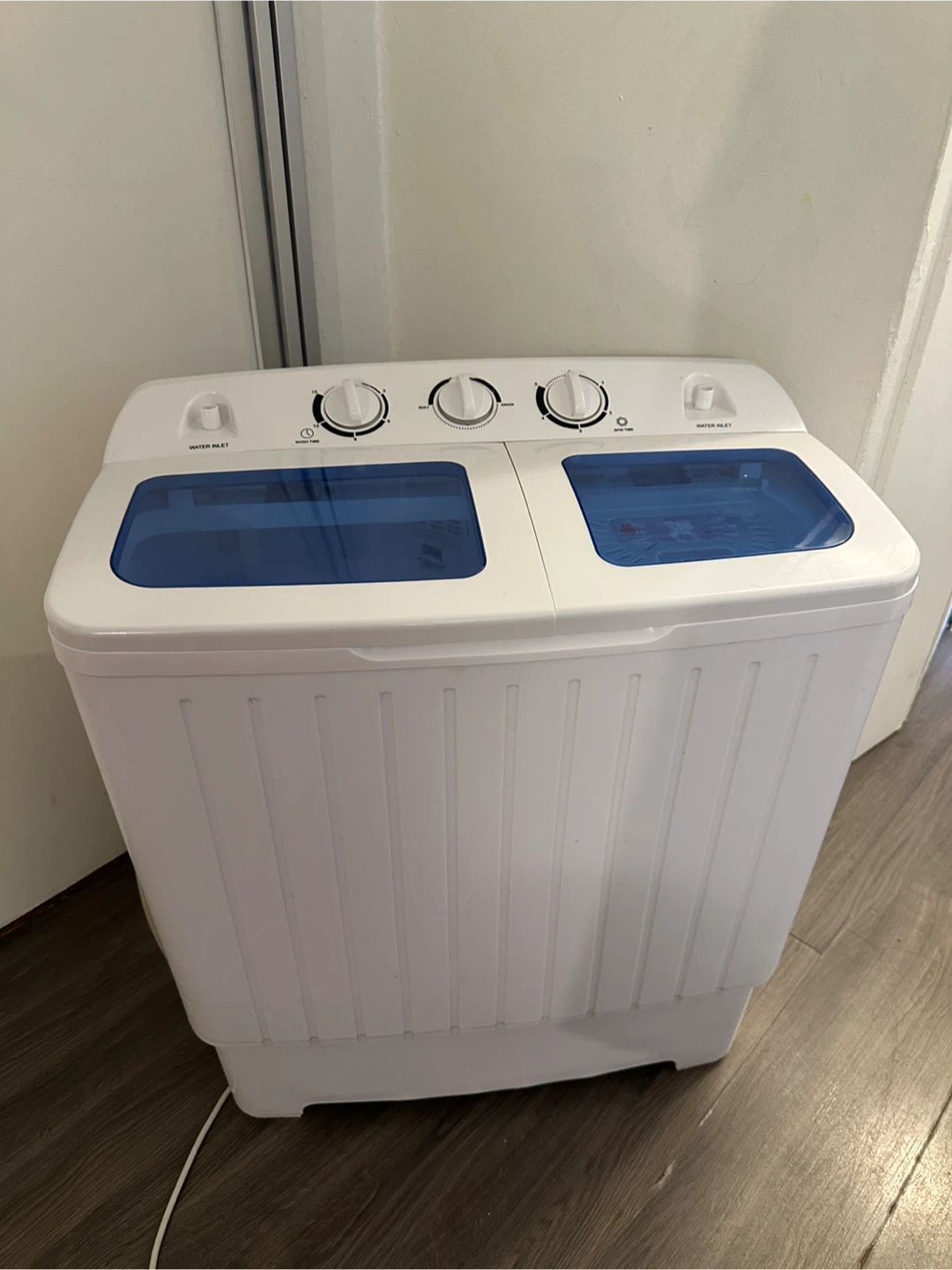 Portable Twin Tub Washing Machine and Spin Dryer