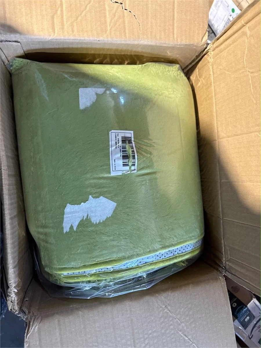 Green Plush Area Rug 8x10 - photo 2