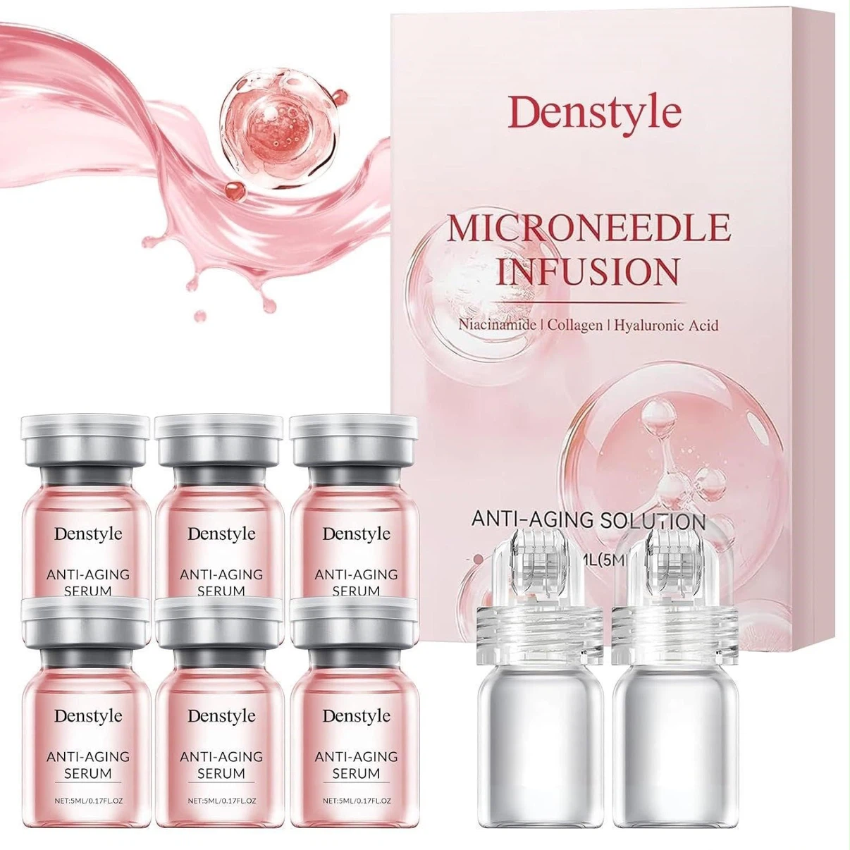 Denstyle Microneedle Infusion Anti-Aging Serum Kit - photo 5