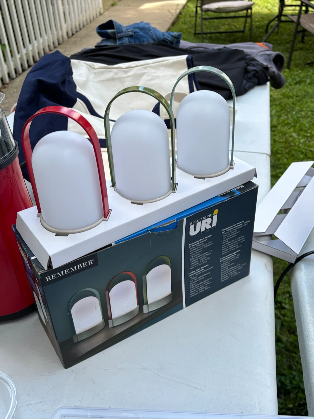 REMEMBER URI Mobile Leuchten Set