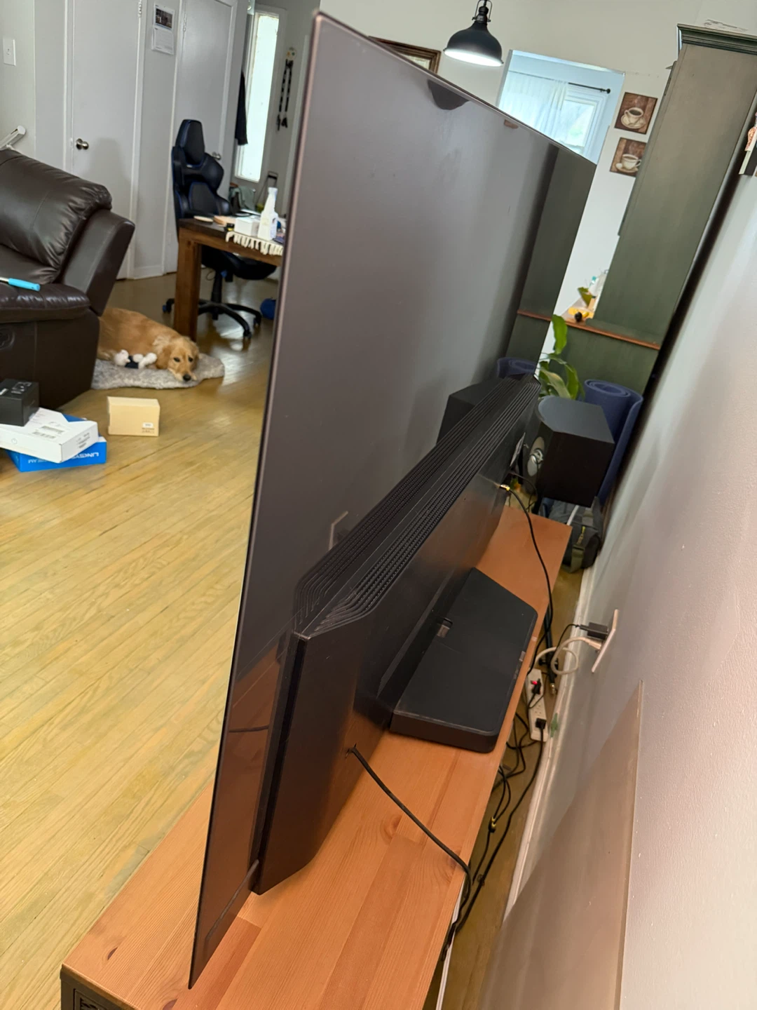 Lg Oled 65 In + TV stand+ Bose 301 Series V Speakers - photo 5