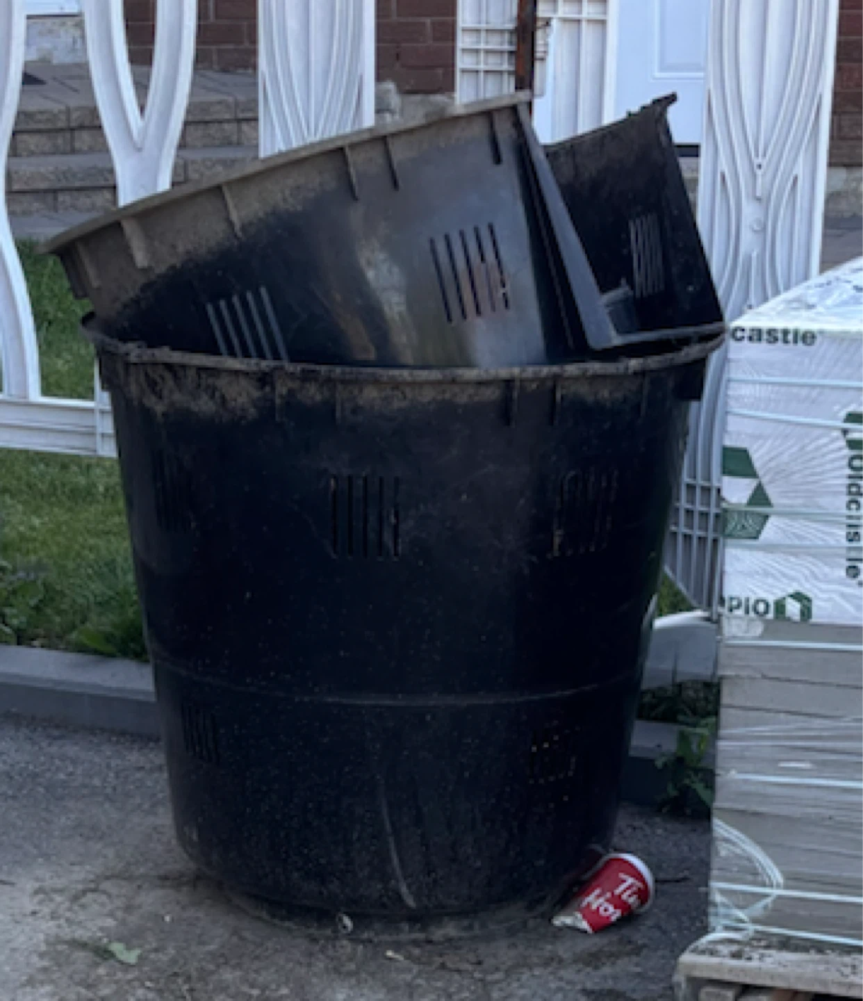 Black Outdoor Compost Bin - 2 - photo 2