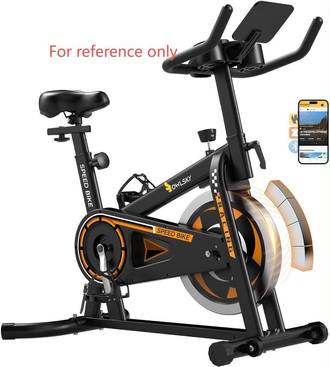 OWLKSY Magnetic Resistance Indoor Cycling Bike - photo 2