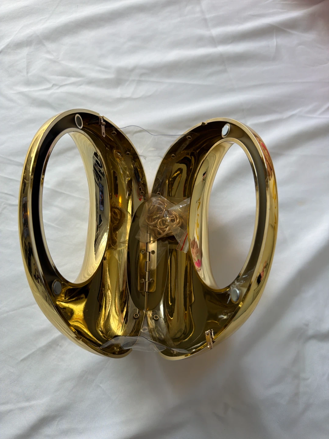 Shiny Gold Unique Shaped Handbag - photo 4