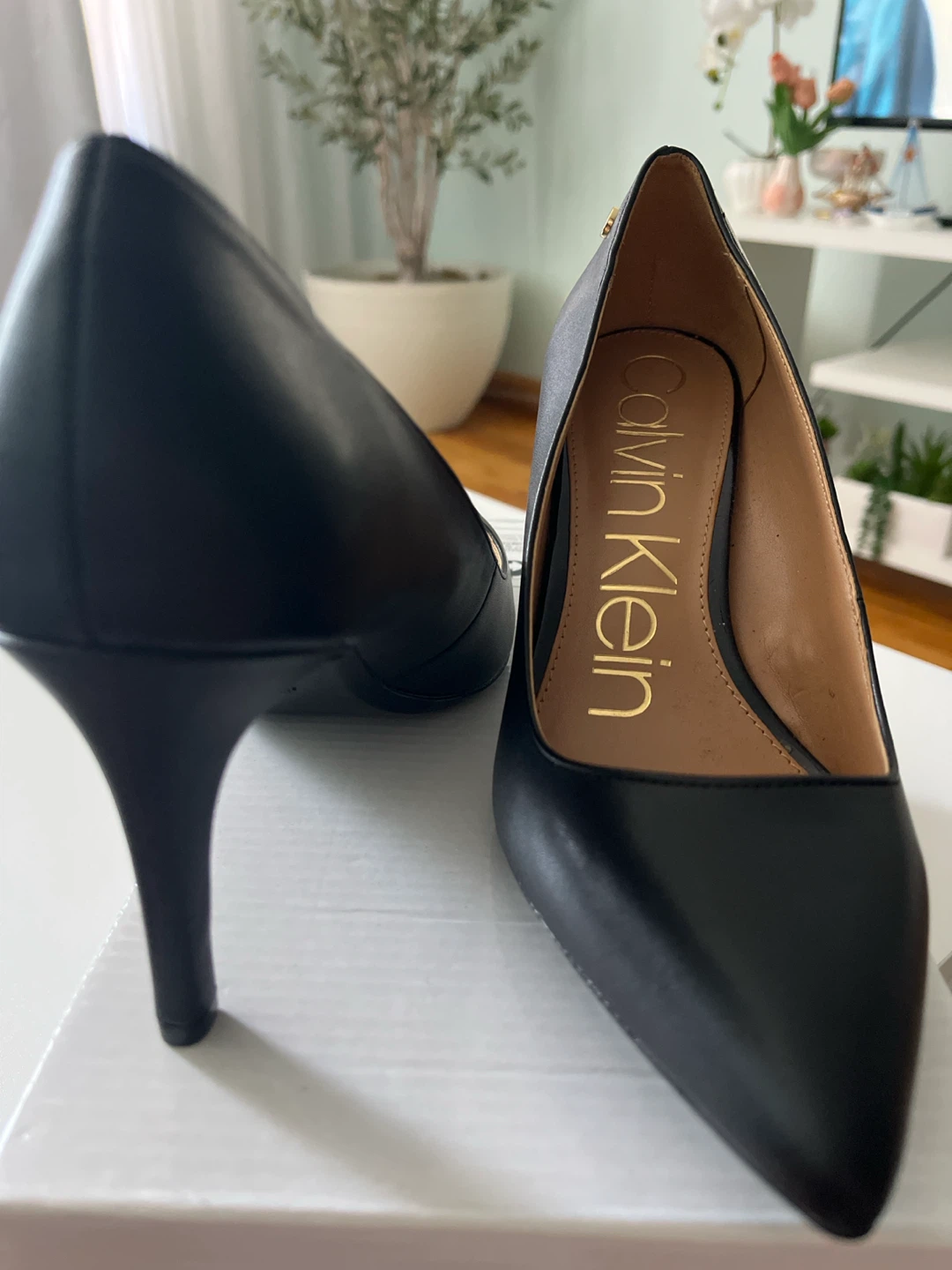 Calvin Klein Black Heels