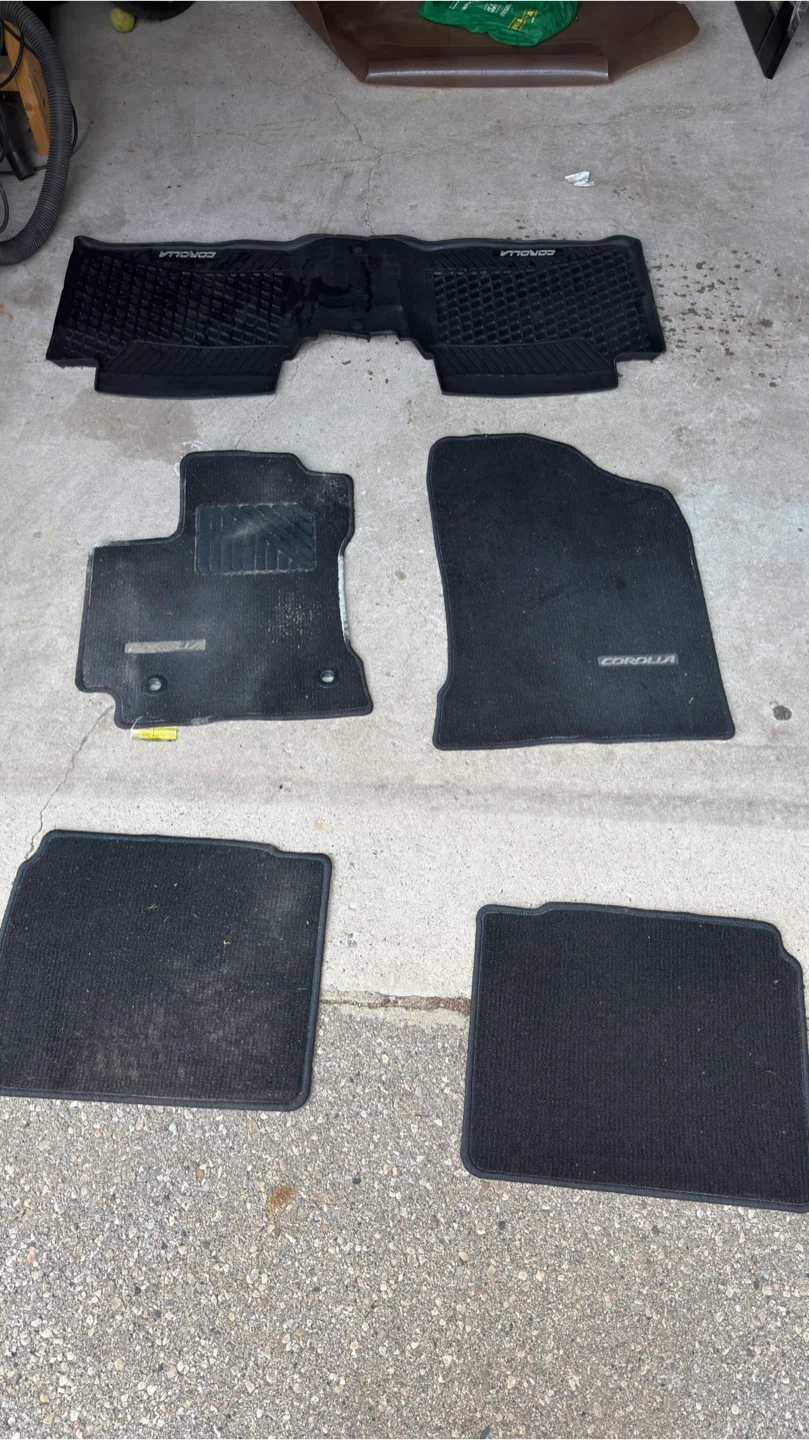 2019 Toyota Corolla All Weather Floor Mats