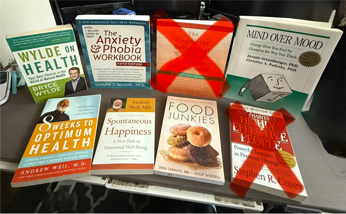 Self-Help /Mental Health /Wellness Books- (See Desc. for Prices)