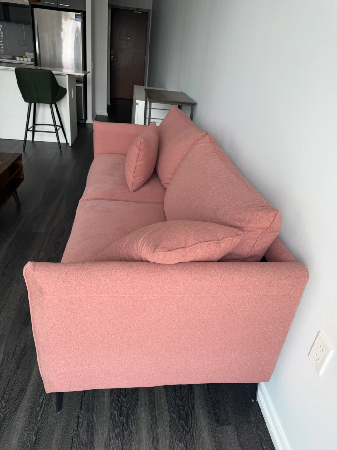 Sofa with Throw Pillows - photo 3