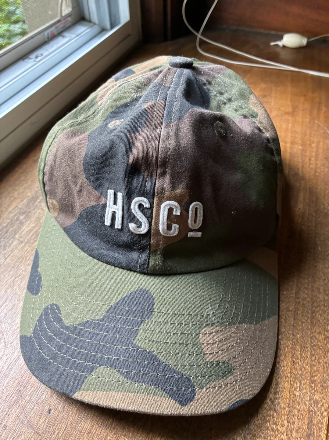 Herschel HSCO Camo Snapback Baseball hat Cap Adjustable