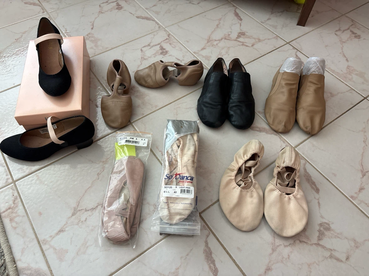 Bloch Jazz Shoes & Dance Slippers Bundle
