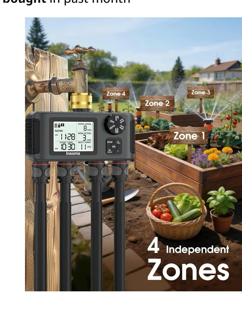 Insoma Automatic Garden Water Timer