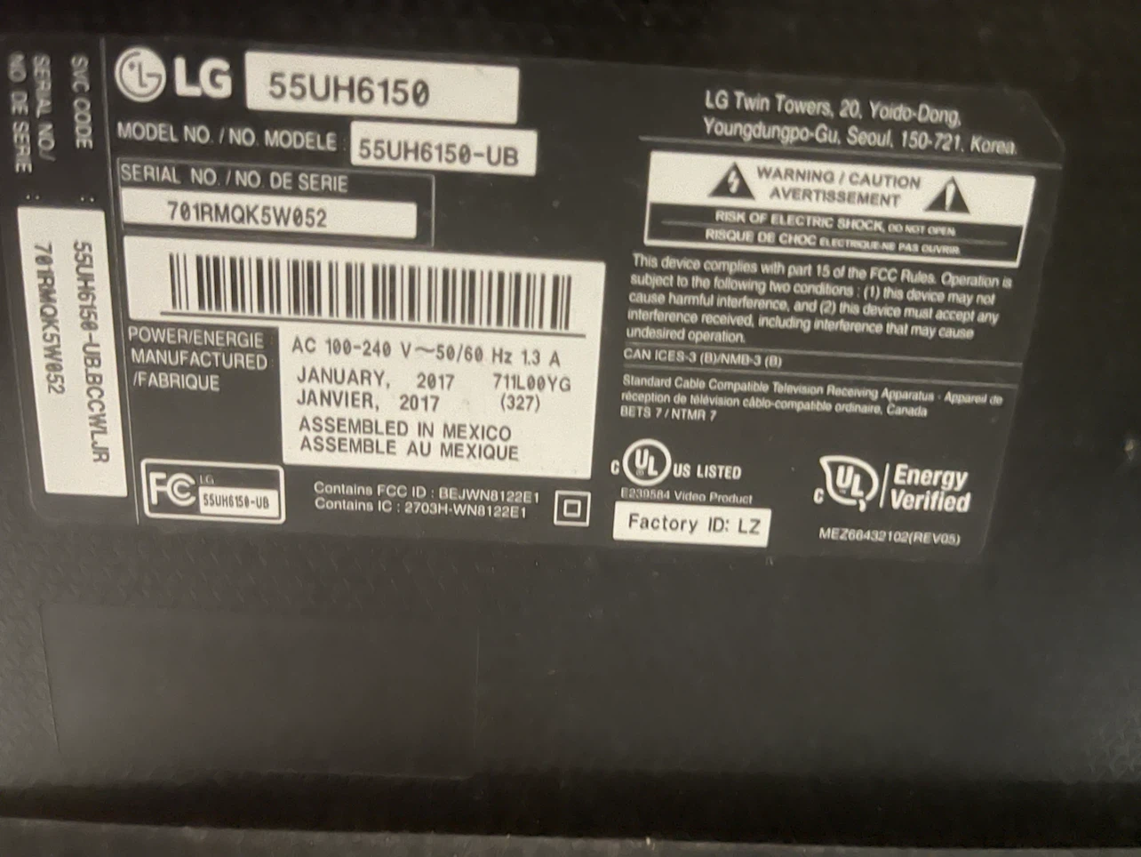 LG 55UH6150 55" 4K UHD Smart TV - photo 4