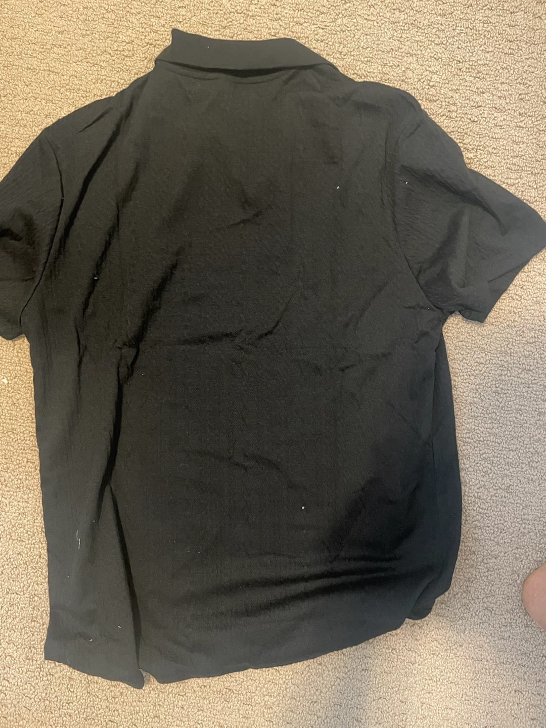 Black Textured Shirt - Size M - photo 3