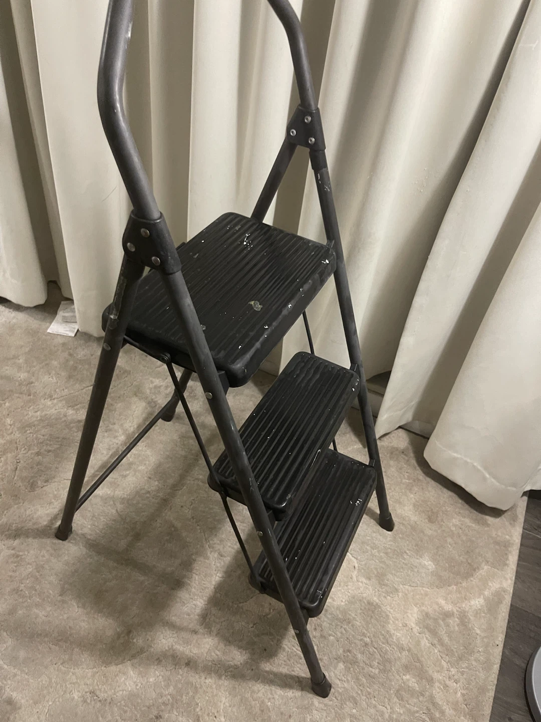 3-Step Folding Step Stool Ladder - photo 2