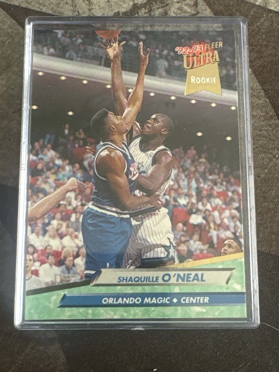 1992-93 Fleer Ultra Rookie Shaquille O'Neal Basketball Card