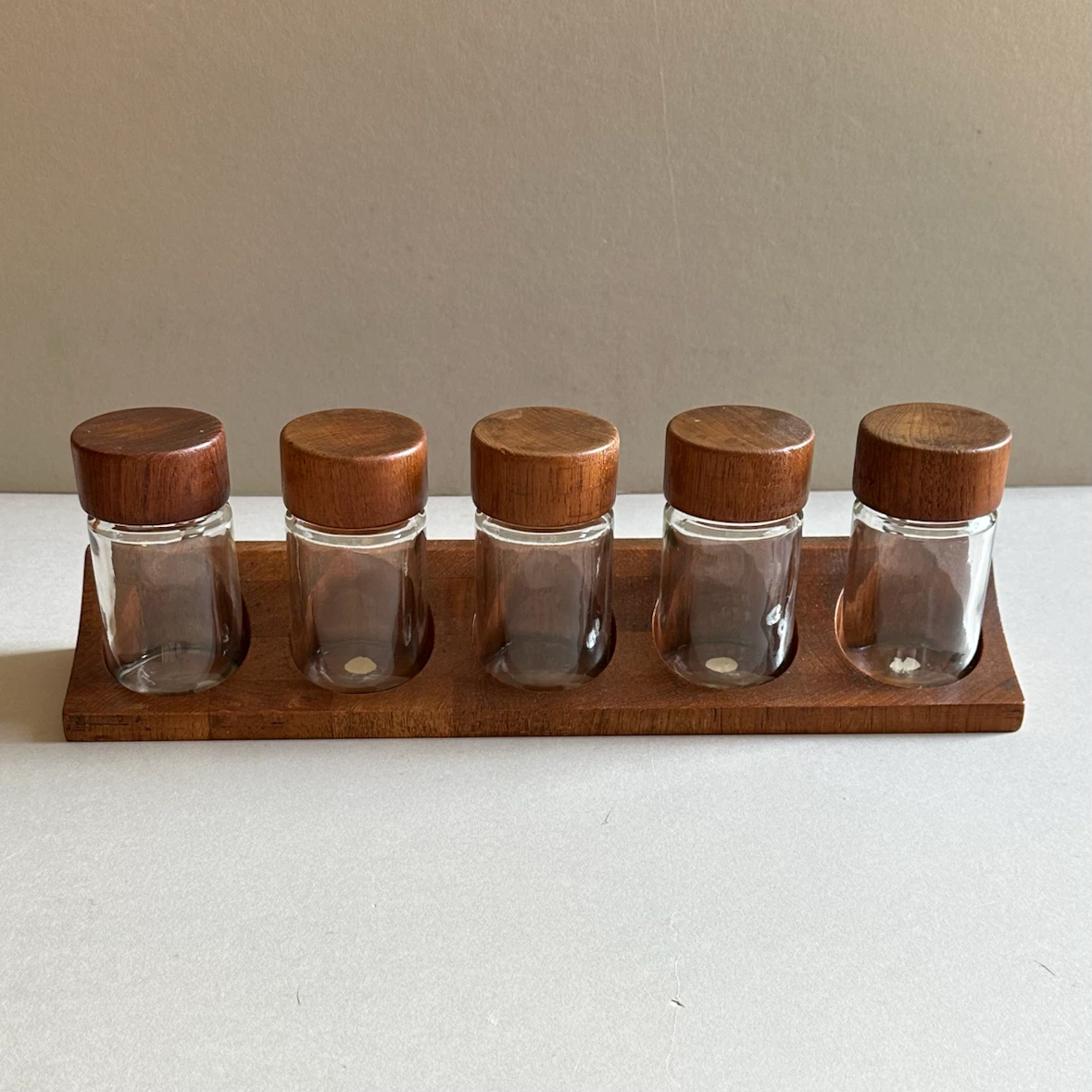 Mid century vintage Digsmed Denmark spice rack danish modern
