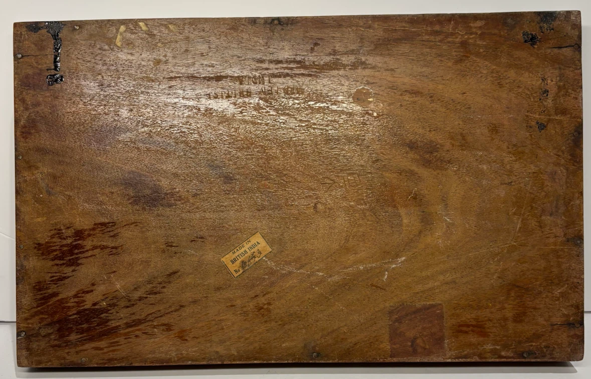 Antique 1940’s Decorative Serving Tray with Inlay - photo 5