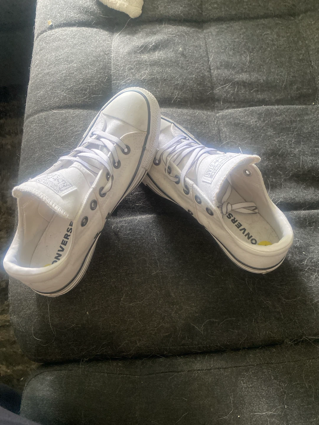 White Converse Chuck Taylor All Star Low Top Sneakers