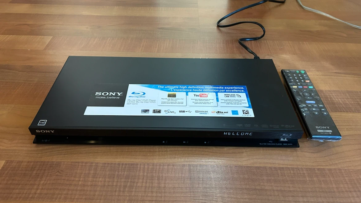Sony Blu-ray Disc/DVD Player BDP-S370