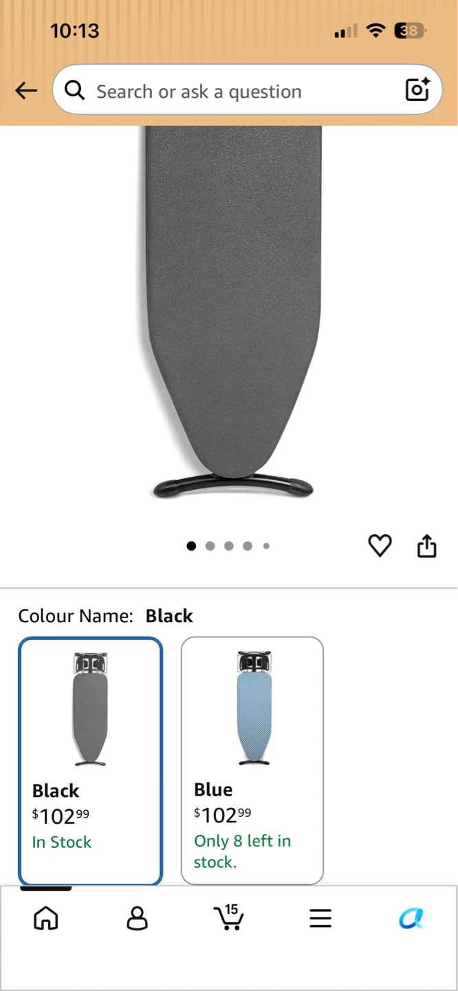 NEW Ironing Board - unused