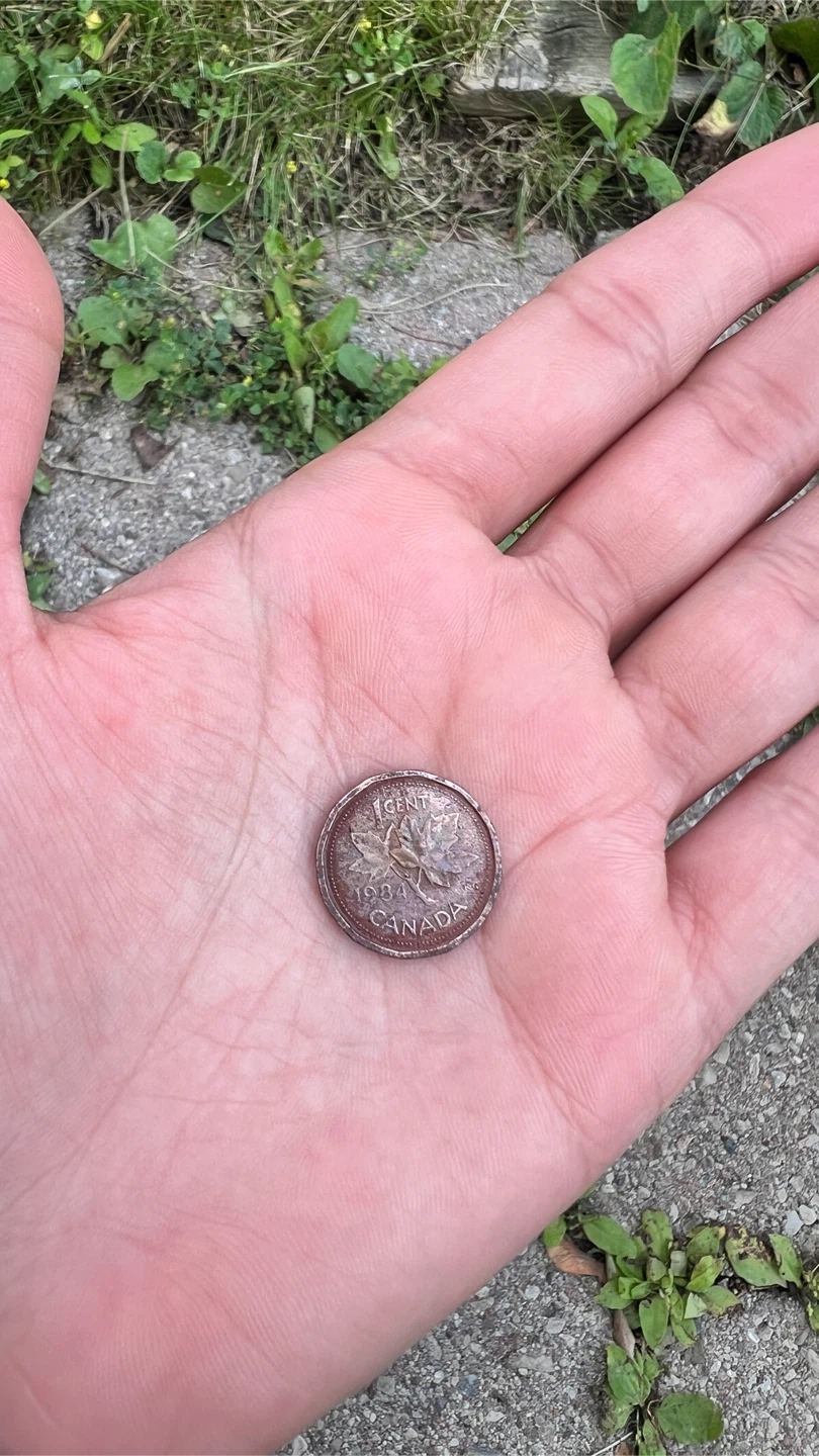 1984 Canadian 1 Cent Coin