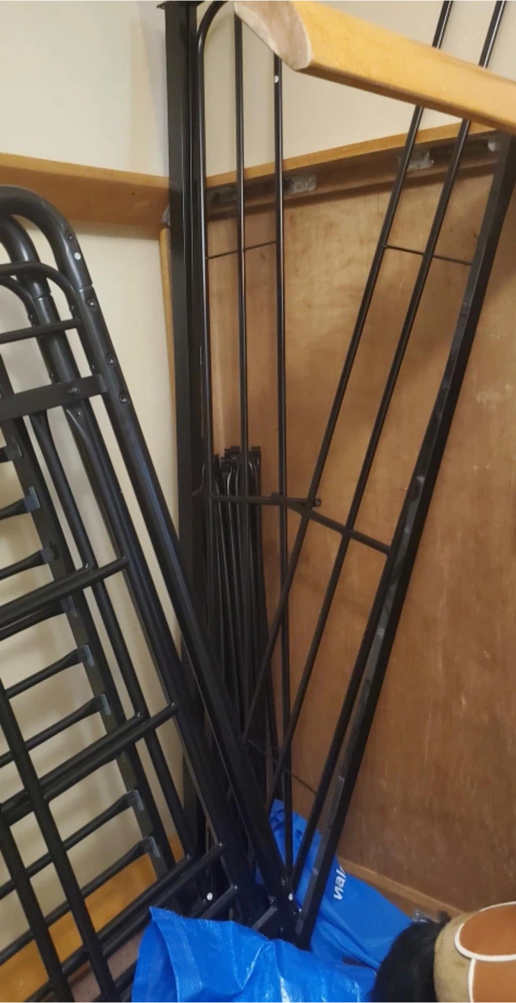 Black Metal Bunk Bed - photo 3