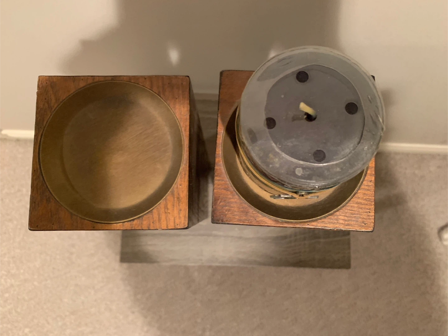 New-Set of 2 Wooden Decorative Cubes - photo 2