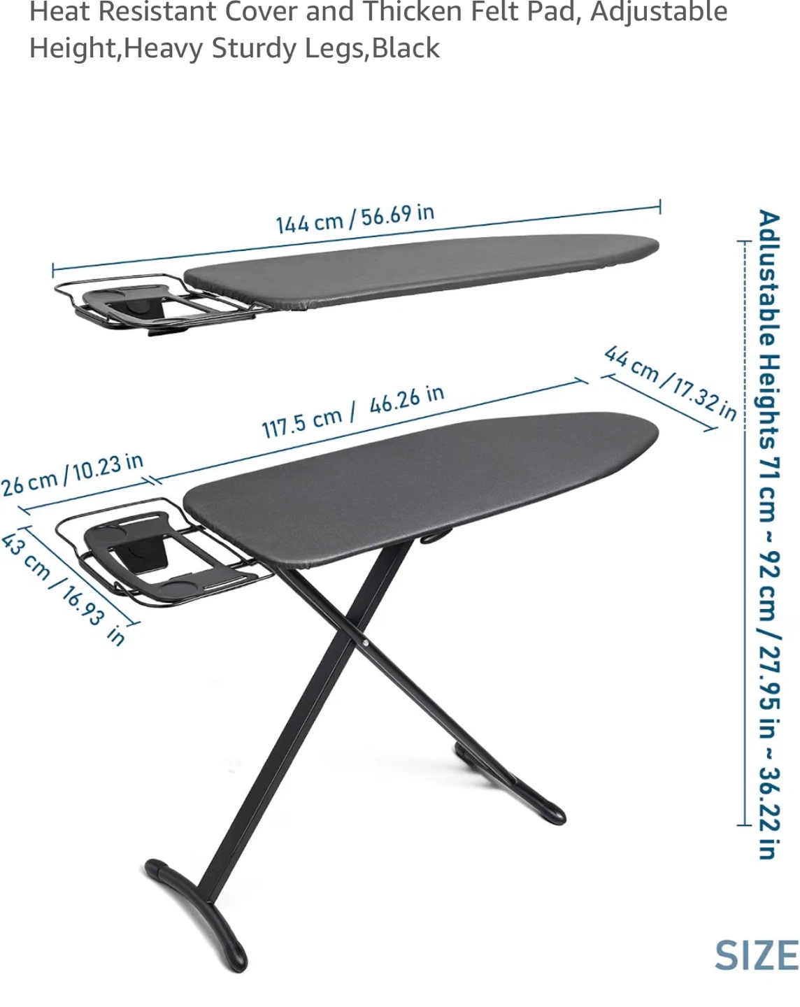 NEW Ironing Board - unused - photo 5