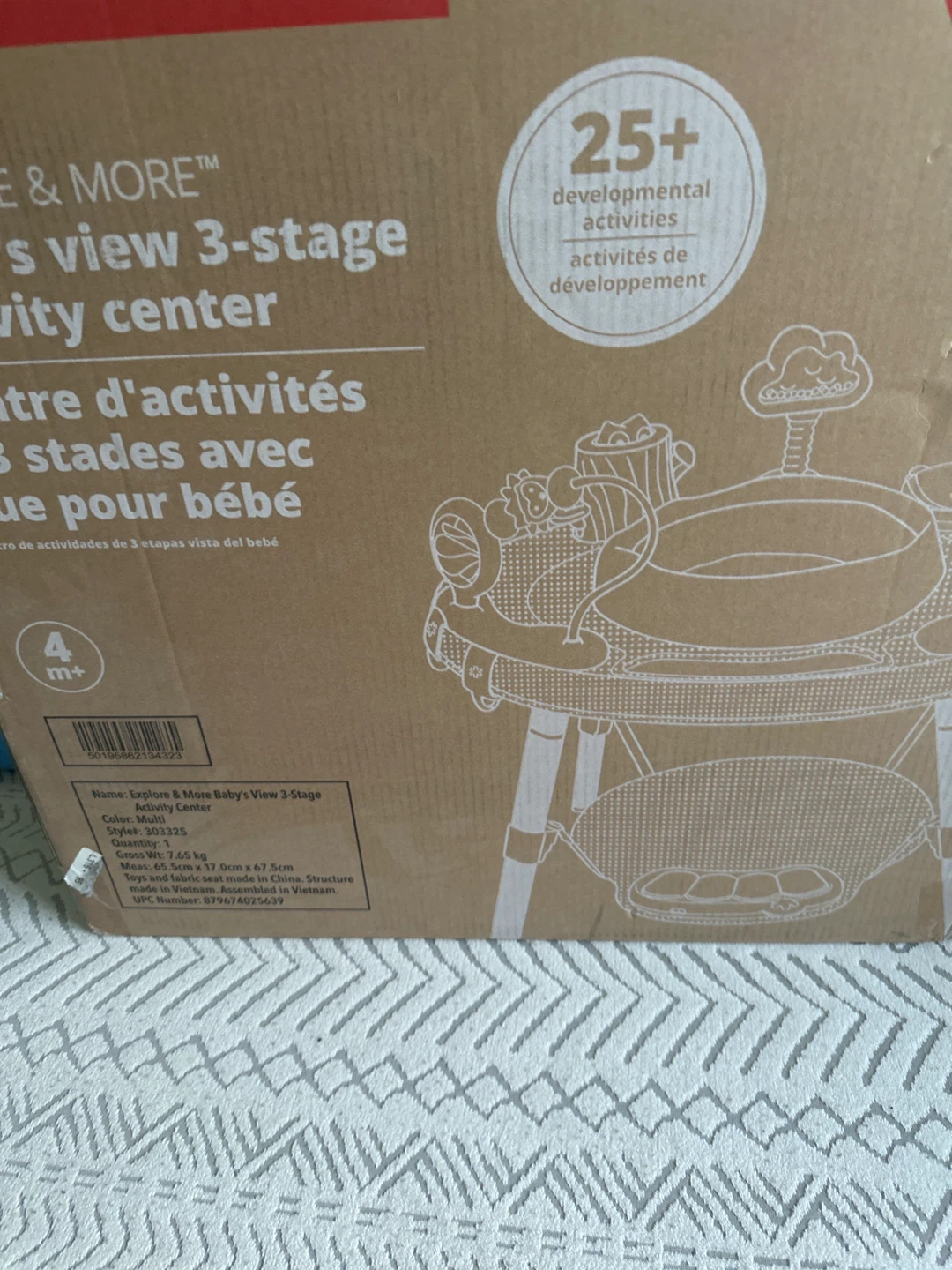 Baby Einstein Explore & More 3-Stage Activity Center
