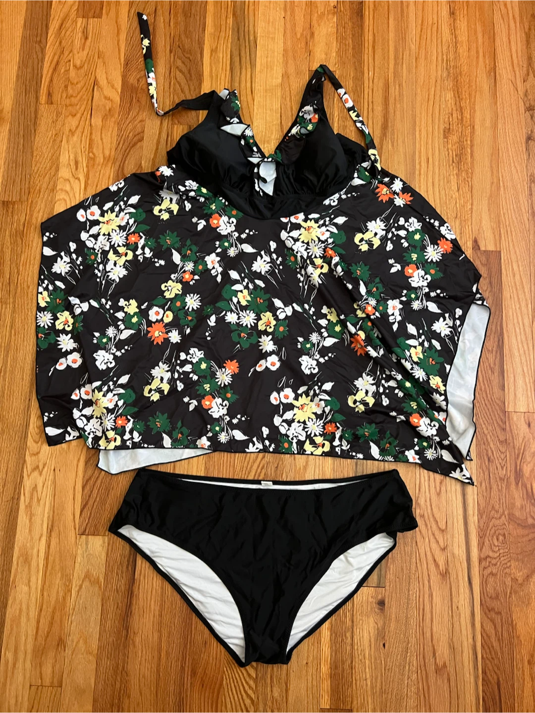 Women's Floral Swimsuit 6XL