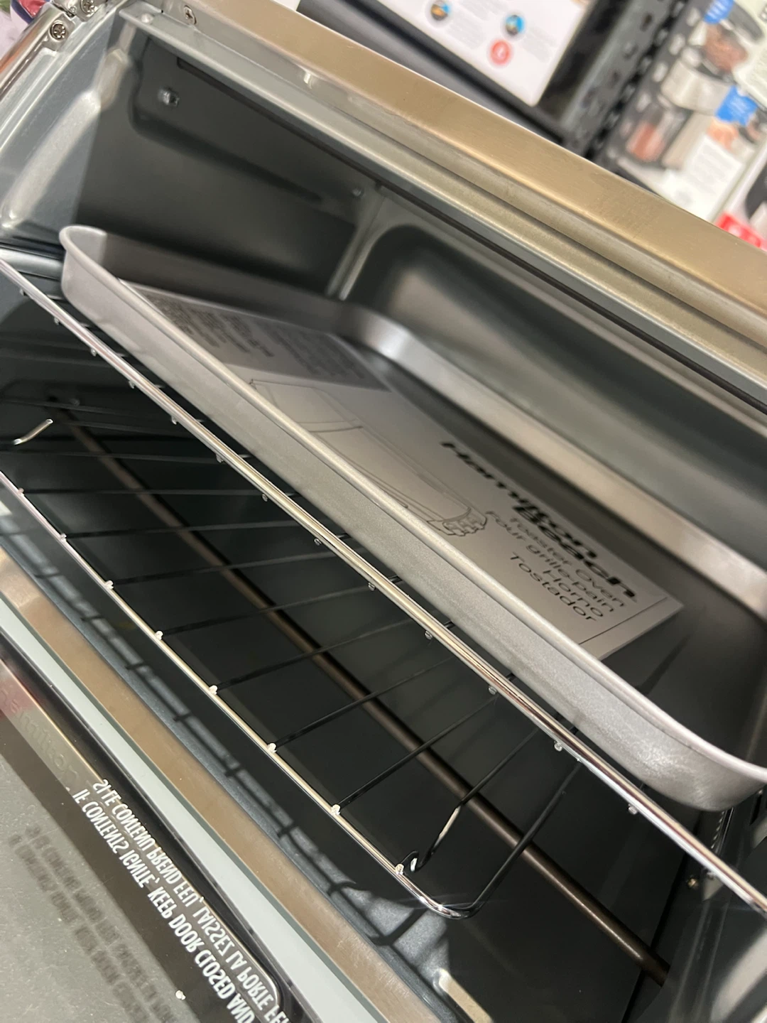 Hamilton Beach 6 Slice Stainless Steel Convection Toaster Oven - photo 3